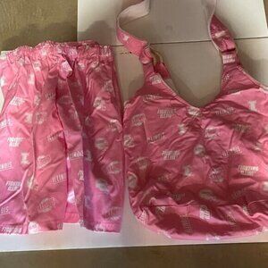 University of Illinois Shorts and Matching Handbag